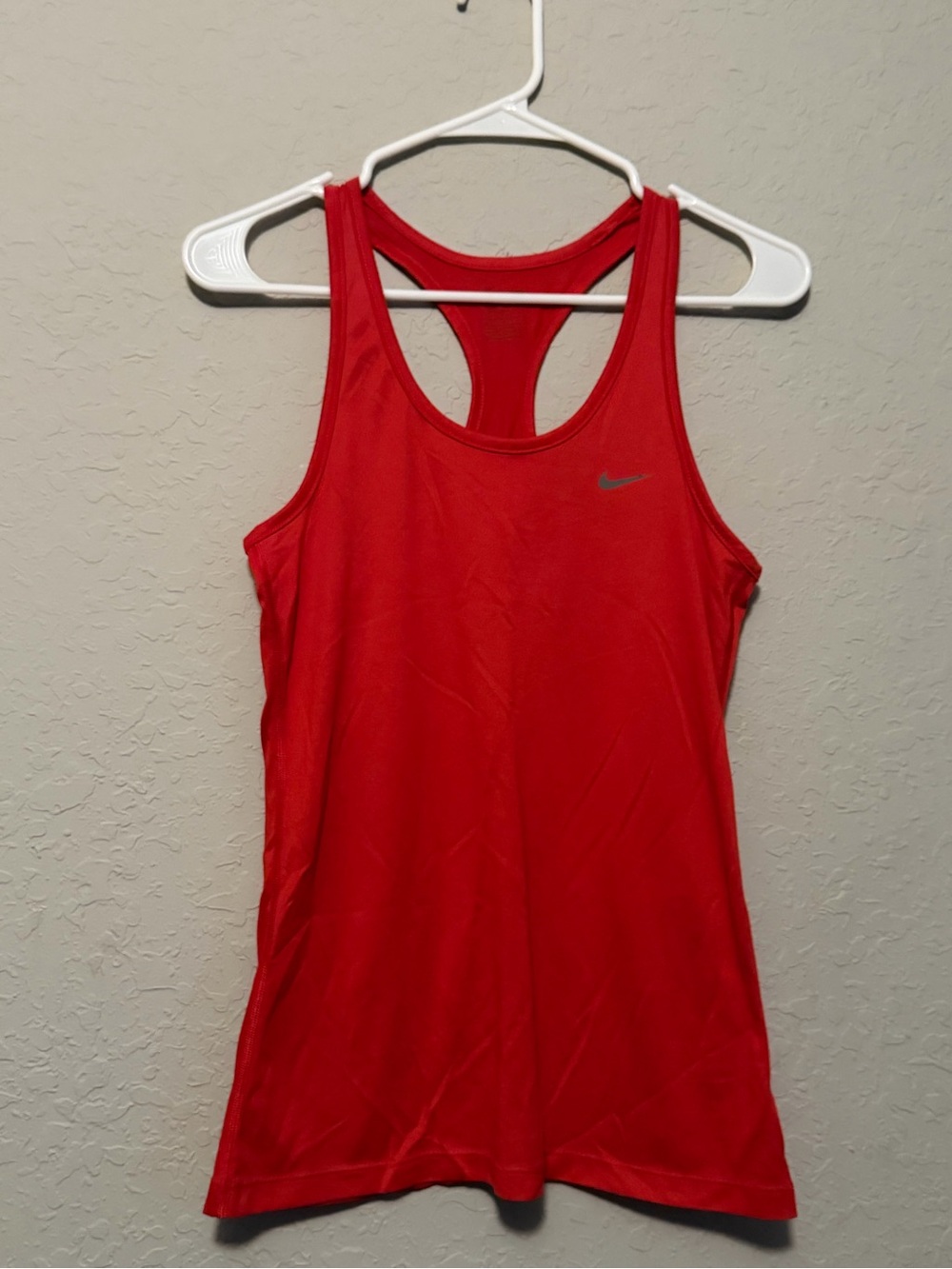 Nike Red Racerback Athletic Tank Top